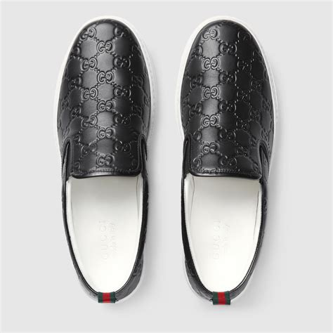 gucci slip on heel|gucci slip on sneakers men's.